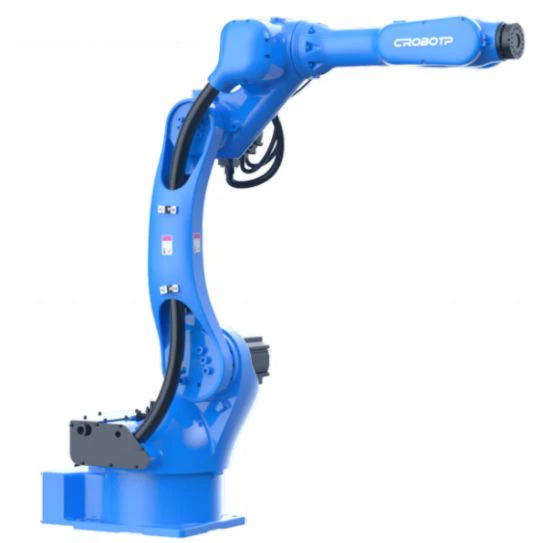 Izturīga industriālā 6 asu robotsvira par pieņemamu cenu pārvietošanai, štancēšanai, iekraušanai un izkraušanai ar ISO un CE manipulatoriem